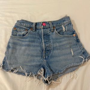 levi’s rib cage shorts